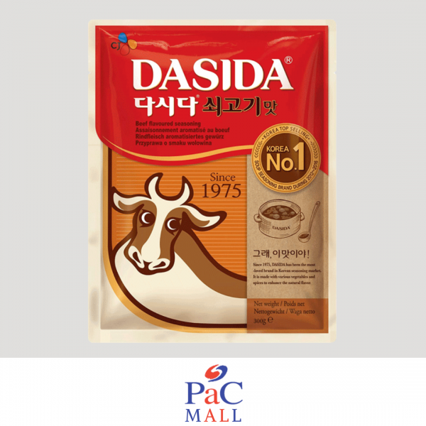 CJ DASIDA SOUP SEASONING BEEF FLAVOR 다시다 - 300G
