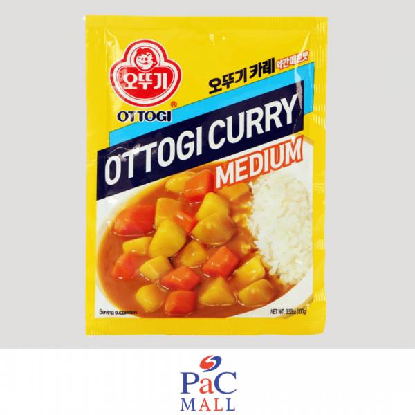 100g OTTOGI Polvere di Curry ( poco piccante) 오뚜기 카레가루 약간 매운맛