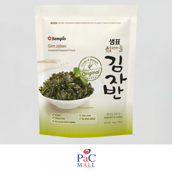 SEMPIO CRISPY SEAWEED SNACK ORIGINAL 김자반 50g