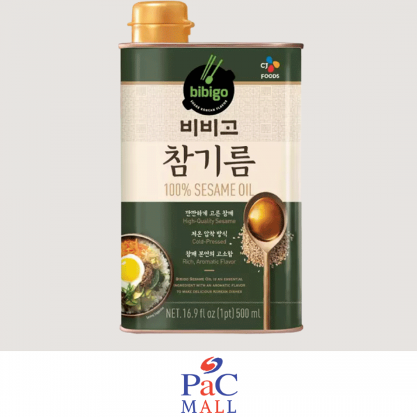 500ml BIBIGO SESAME OIL 비비고 참기름 저온압착방식