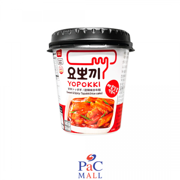 YOPOKKI SWEET & SPICY TTEOKBOKKI 요뽀끼 매콤달콤 떡볶이 - 140G