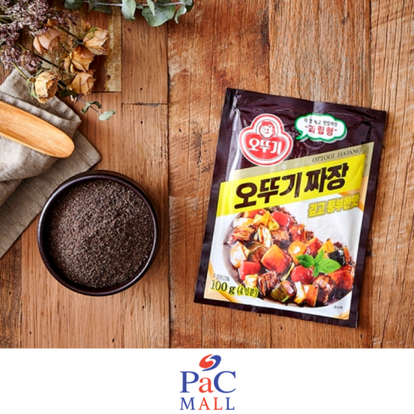 100g OTTOGI POLVERE DI SALSA FAGIOLI NERI (JJAJANG, black bean) 오뚜기 짜장가루