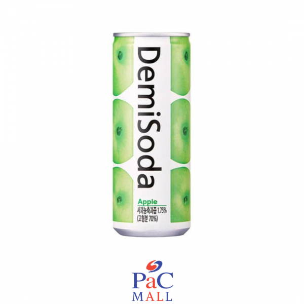 DEMI SODA APPLE - BIBITA GASSATA AL GUSTO MELA 데미소다 250 ml