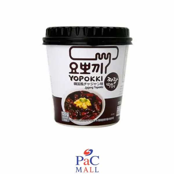 YOPOKKI JJAJANG TTEOKBOKKI (요뽀끼 짜장 떡볶이) - 120G