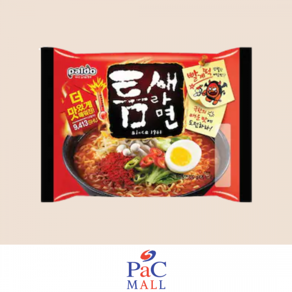 PALDO TEUMSAE RAMYUN (HOT & SPICY) 틈새라면 - 120 G
