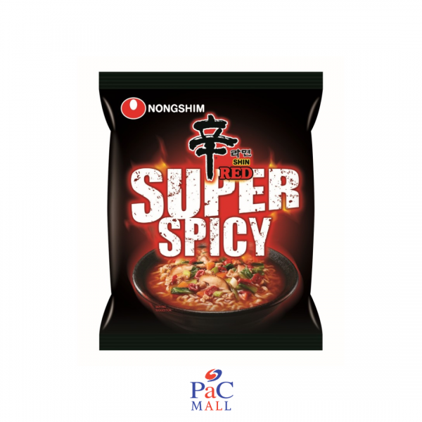 NONGSHIM SHIN RED SUPER SPICY 신라면레드 - 120 g