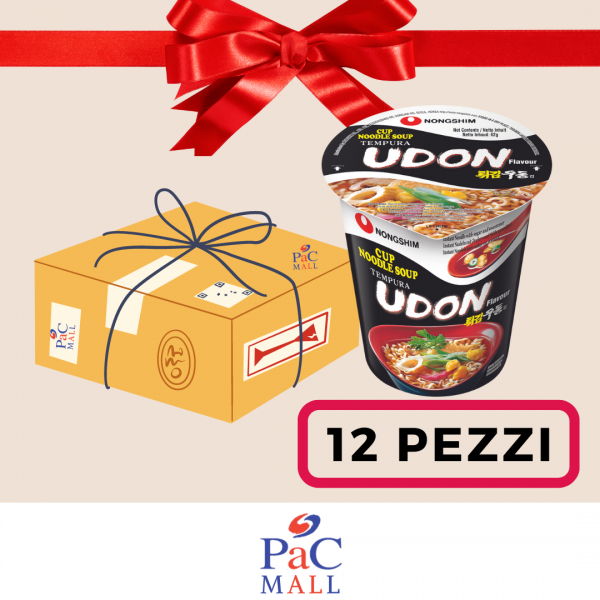 PROMO 12 X NONGHSIM UDON CUP 우동컵 62g *SCAD 04 DIC 2025