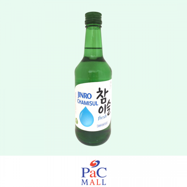 HITEJINRO SOJU CHAMISUL FRESH 후레쉬소주(ALC. 16％) - 350ml