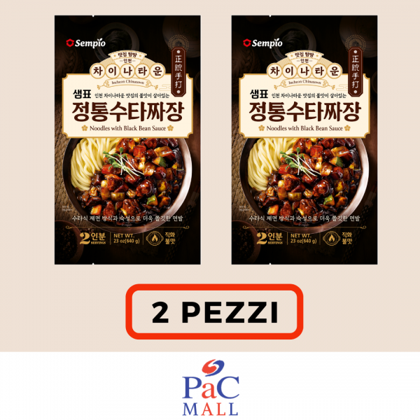 PROMO 2 X SEMPIO NOODLE JJAJANGMYUN - 640 G(SCAD 2/apr/2026)