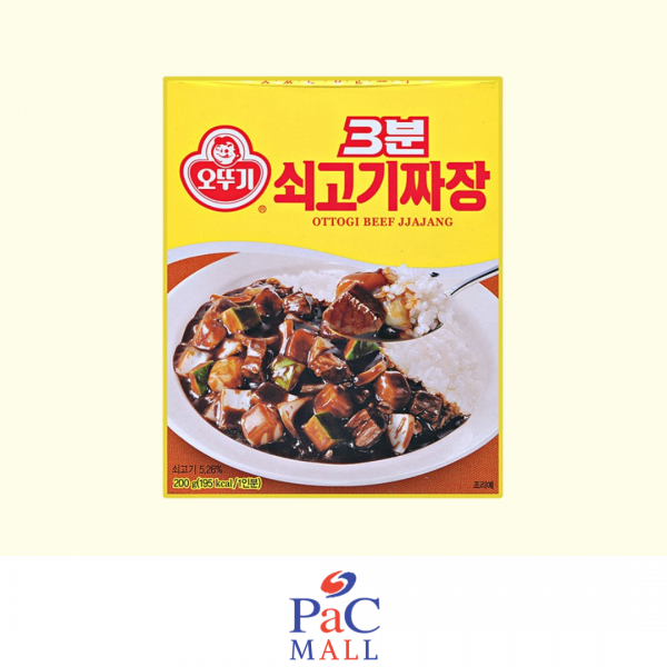 OTTOGI salsa fagioli neri (Jjajang, black bean) in 3 minuti da riscaldare 오뚜기 3분짜장  - 200 g