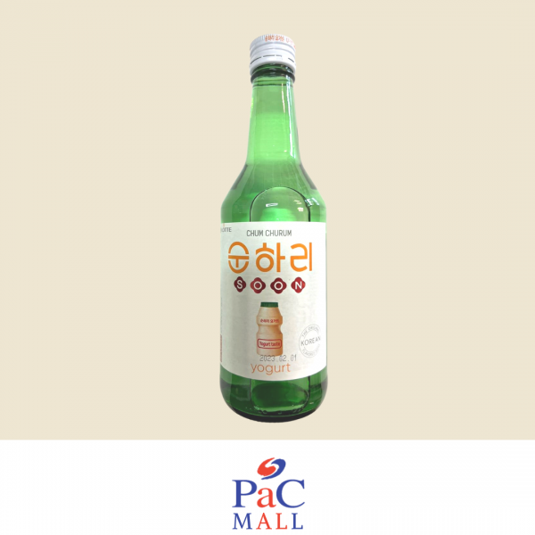 LOTTE CHILSUNG SOJU CHUM-CHURUM (GUSTO YOGURT 요거트소주) (ALC. 12%) - 350ml