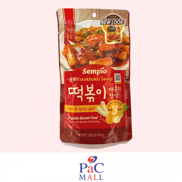 SEMPIO TOPOKKI SAUCE SPICY 매콤 떡볶이소스 (SALSA PICCANTE) - 150 G
