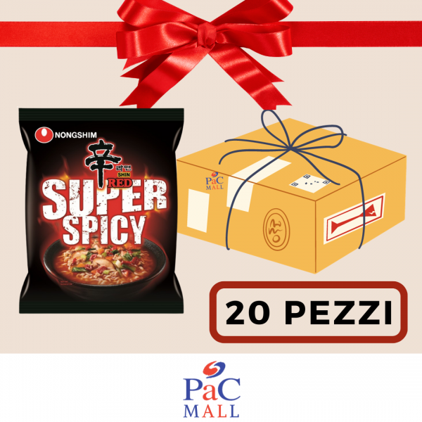 PROMO 20 X NONGSHIM SHIN RED SUPER SPICY 신레드- 120 g *SCAD 14/MAG/2026