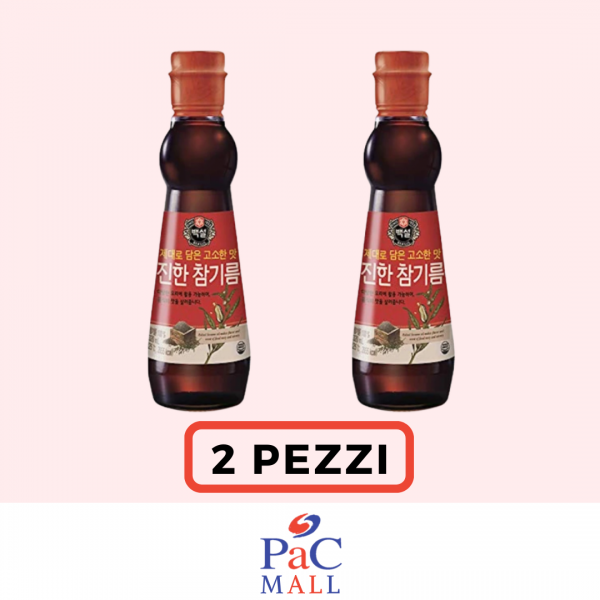 PROMO 2 X CJ SESAME OIL Intenso(백설진한참기름) - 320ML(SCAD 22/MAR/2026)