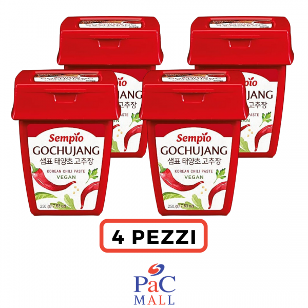PROMO 4 x SEMPIO PASTA DI PEPERONCINO (GOCHUJANG 고추장) - 250 g *scad 19/lug/2026