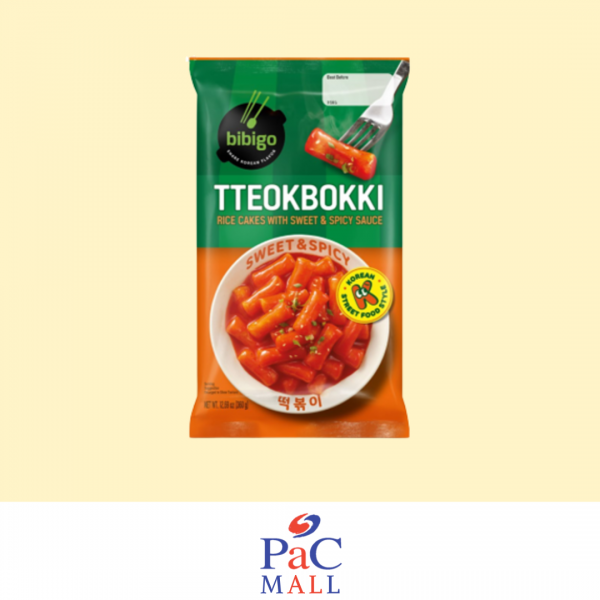 BIBIGO TTEOKBOKKI POUCH sweet&spicy (달콤떡볶이파우치) - 360G