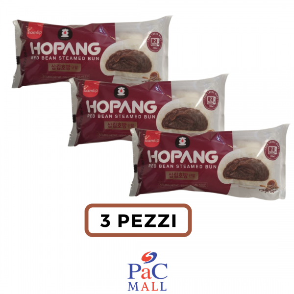 PROMO 3 X SAMLIP HOPANG (RED BEANSTEAMED BUN 호빵) - 255G *SCAD 15AGO2026