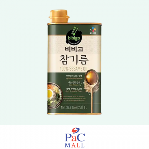 BIBIGO SESAME OIL 비비고 참기름 저온압착방식 - 1000ML