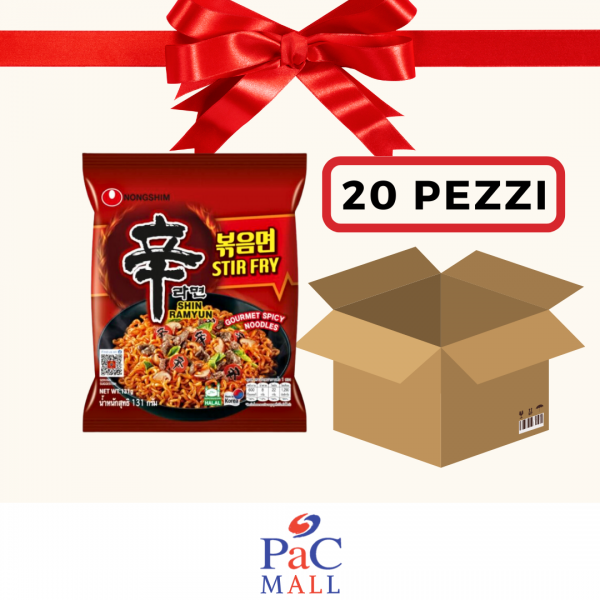 PROMO 20 X NONGSHIM SHIN  STIR FRY RAMEN 신볶음면- 131g(SCAD 18 APR 2027)