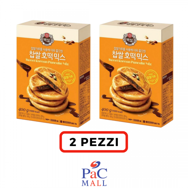PROMO 2 X CJ SWEET PANCAKE HOTTEOK MIX 찹쌀 호떡 믹스 400G *SCAD 03/feb/2026