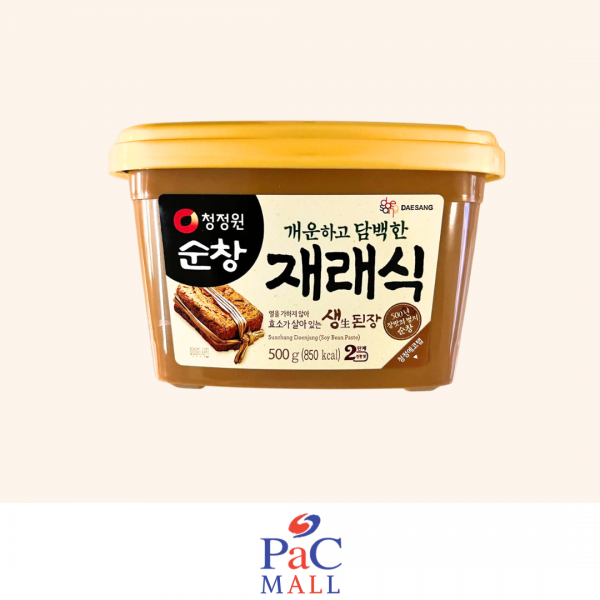 500g Chungjungone Pasta di Soia Fermentata (DOENJANG) 청정원 순창 재래식 생된장 500G