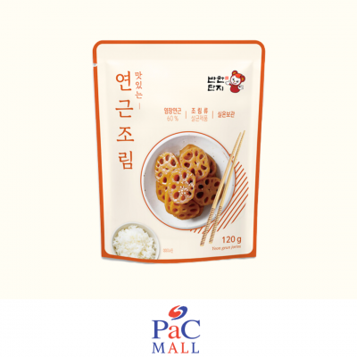 BRAISED LOTUS ROOT (연근조림) 120G