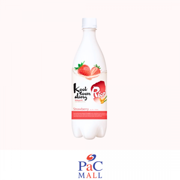KOOKSOONDANG MAKKOLI GUSTO FRAGOLA VINO DI RISO COREANO 딸기막걸리 Alc.3% - 750ML
