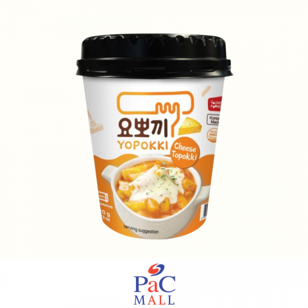 YOPOKKI CHEESE TTEOKBOKKI (요뽀끼 치즈떡볶이) - 120G