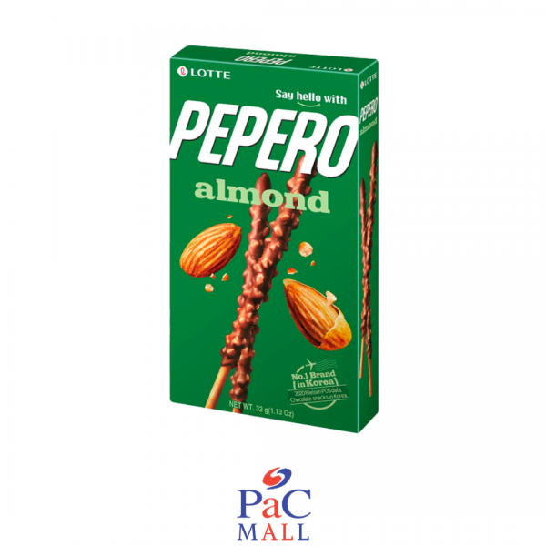 LOTTE PEPERO ALMOND 빼빼로 아몬드- 32 G
