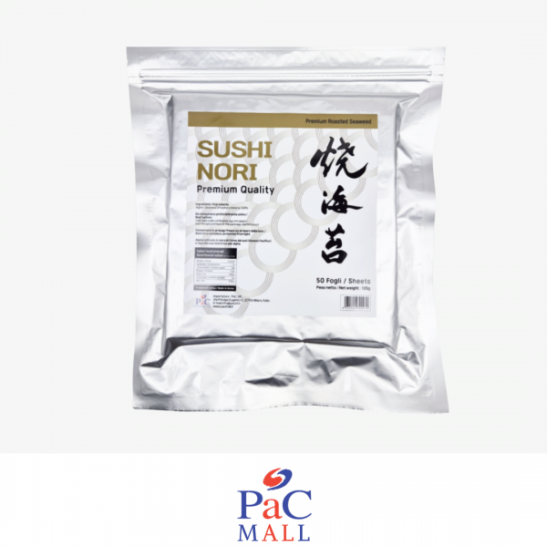 PAC SUSHI NORI (50 fogli) 김밥김 (MADE IN KOREA) - 125g