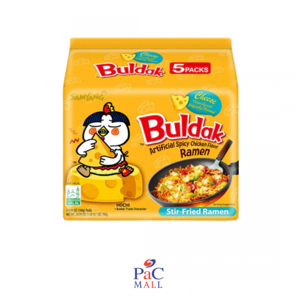 SAMYANG HOT CHICKEN CHEESE RAMEN MULTIPACK DA 5PZ 불닭치즈멀티