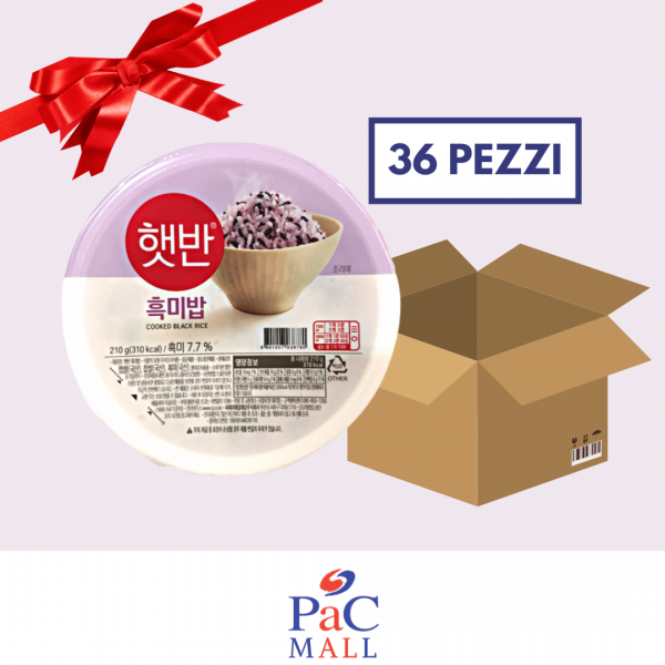 PROMO 36 X CJ BIBIGO RISO NERO COTTO 흑미밥 - 210 G *SCAD 08DIC2026