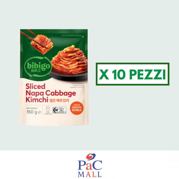 PROMO 10 X 150g CJ BIBIGO KIMCHI TAGLIATO (맛김치) *SCAD 07/NOV/2025