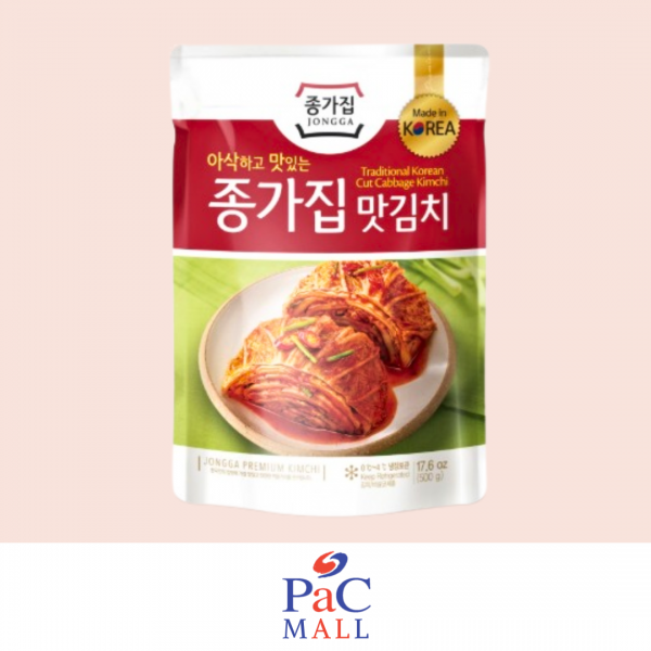 500G JONGGA KIMCHI TAGLIATO (맛김치)  *SCAD 18LUG2026