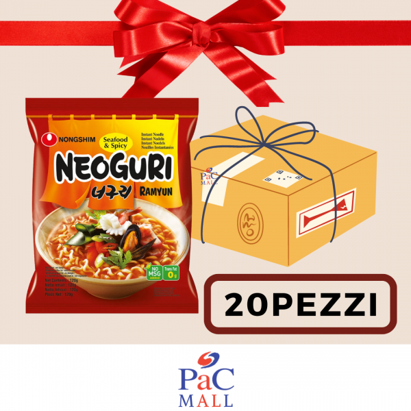 PROMO 20 X NONGSHIM NEOGURI RAMYUN (PICCANTE) 너구리매운- 120g *SCAD. 4 DIC 2025