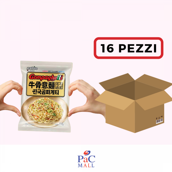 PROMO 4 X MULTIPACK PALDO GOMPAGHETTI RAMYUN DA 4PZ/곰파게티 멀티 *SCAD SCAD 15-FEB-2026