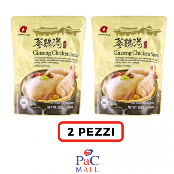 PROMO 2 X MANIKER GINSENG CHICKEN STEW SAMGYETANG(삼계탕) 850G