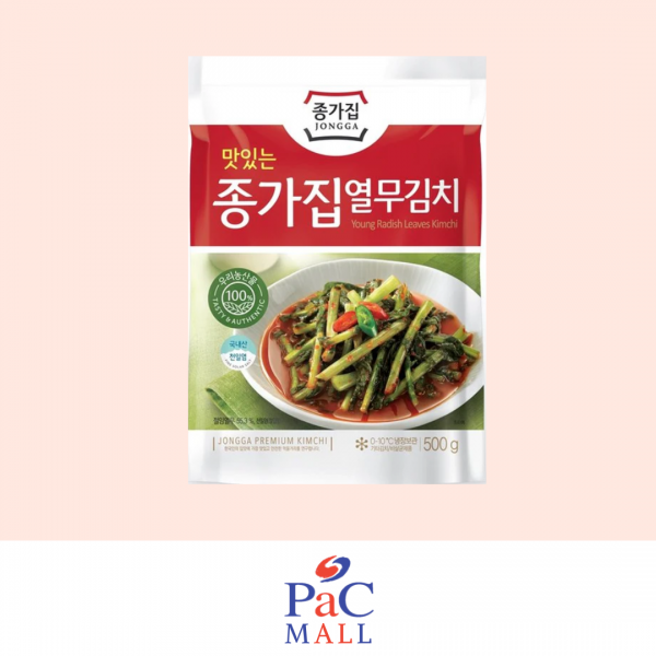 JONGGA young radish kimchi(열무김치) - 500G *SCAD 14FEB2026