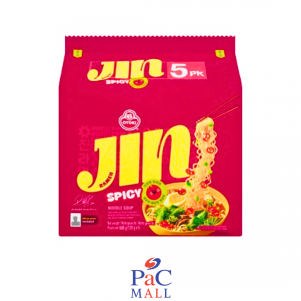 OTTOGI JIN RAMEN HOT MULTIPACK DA 5 PZ/ 매운진라면멀티
