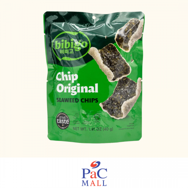 BIBIGO SEAWEED CHIPS 김스낵칩 - 40G
