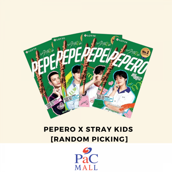5 x LOTTE PEPERO ALMOND ver. STRAY KIDS 빼빼로 아몬드- 32 G