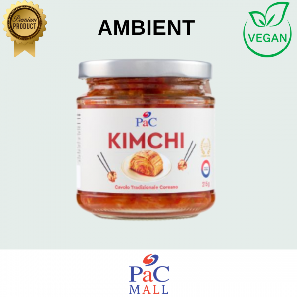 PAC VEGAN KIMCHI AMBIENTE IN VETRO (비건 김치 상온 병)  - 215g
