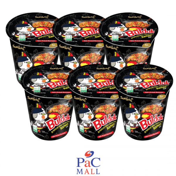 PROMO 6 X SAMYANG NOODLE CUP CHICKEN 70G 불닭볶음면컵 - 70G  *SCAD 07LUG2026