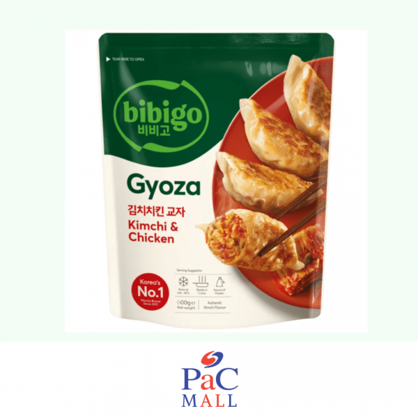 600g Bibigo Ravioli Gyoza con Kimchi e Pollo 김치치킨교자만두