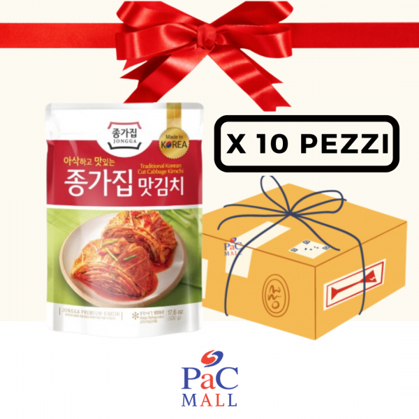 PROMO 10 X JONGGA KIMCHI TAGLIATO (맛김치) - 500G *SCAD 18/07/2026