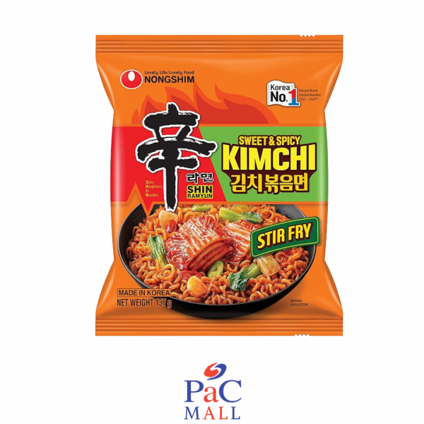NONGSHIM KIMCHI RAMEN STIR FRY 김치 볶음면- 137 g